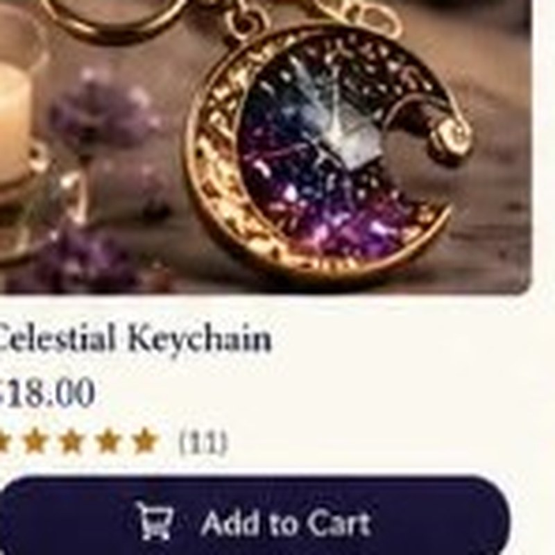 Celestial Keychain