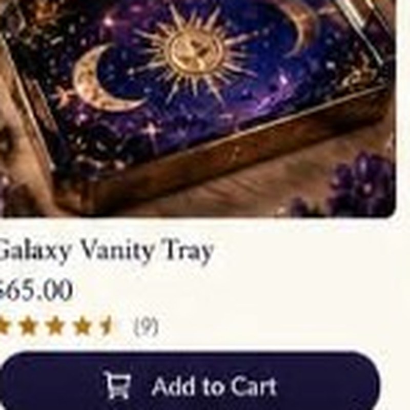 Celestial Moon Tray